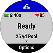 Годинник Garmin Swim 2. Розроблений для використання у воді